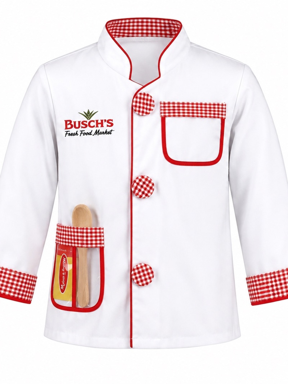 CHEFS COSTUME Melissa and Doug CHILDS role-play Sm